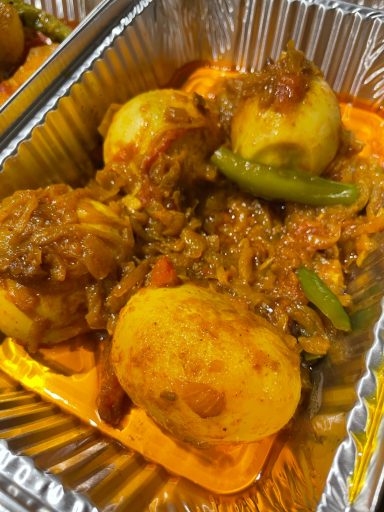 Eier Curry