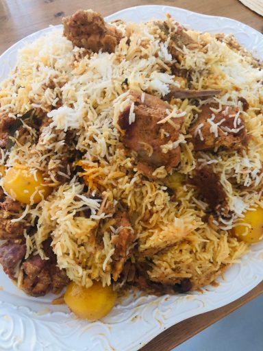 Rindfleisch-Biriyani