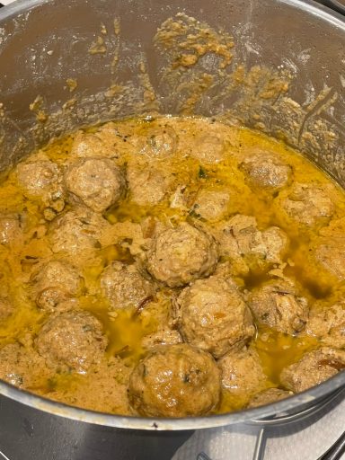 Hackfleischbällchen-Curry (Kofta Curry)
